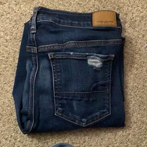 American Eagle ripped jeans